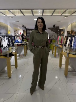 INDIGO LEOPAR KEMERLI TULUM 7034