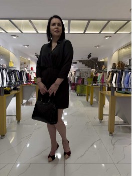 MI KREP KUMAŞ MINI  SIYAH ELBISE 82628