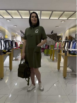 ONTRİKO SCUBA KUMAŞ HAKİ SPOR ELBİSE 36483