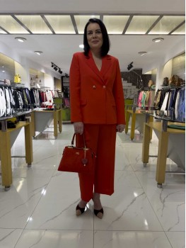 İNDİGO KREP CEKET 8094