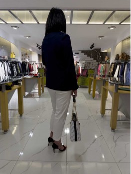 İNDİGO FİTİLLİ CEKET 8013