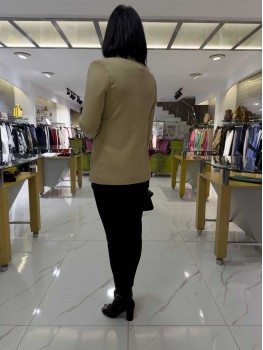 İNDİGO GABARDİN CEKET 6004