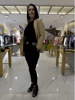 SERPİL TANRIVERDİ LYKRA GABARDİN PANTOLON 6757