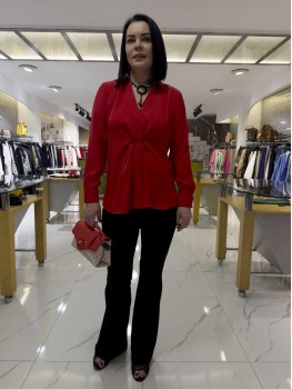 Mİ İPEK KUMAŞ BLUZ 82621