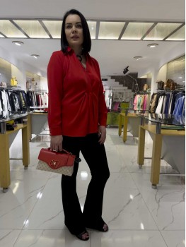 İNDİGO İSPANYOL PAÇA PANTALON 0254