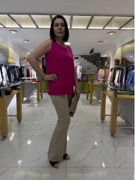 Mİ LYKRALİ İSPANYOL PAÇA PANTOLON 85025