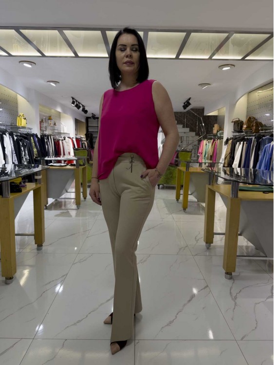 Mİ LYKRALİ İSPANYOL PAÇA PANTOLON 85025
