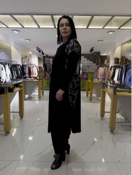 FATMA DANIŞMAN DESENLİ İKİLİ TAKIM 4377