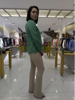 SELEN  KUPRA KUMAŞ GOMLEK 8762