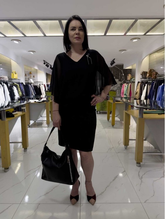 İNDİGO ŞİFON BLUZ 8146 İNDİGO ŞİFON BLUZ 8146