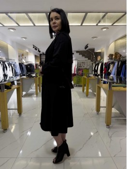 SOİE SİYAH TRENÇKOT 9500