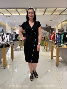 Mİ TAŞ DETAYLI ELBİSE 82551