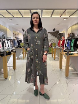 İTALİA KETEN ELBİSE 009