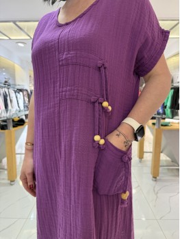 İTALİA KETEN ELBİSE 001