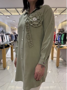 SOLİS DANTELLİ GÖMLEK 8485