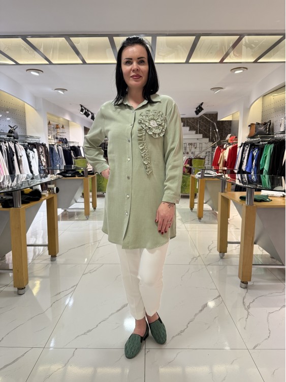 SERPİL TANRIVERDİ BEYAZ PANTOLON 6753