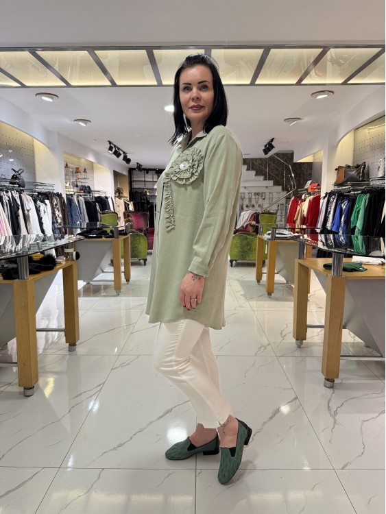 SERPİL TANRIVERDİ BEYAZ PANTOLON 6753